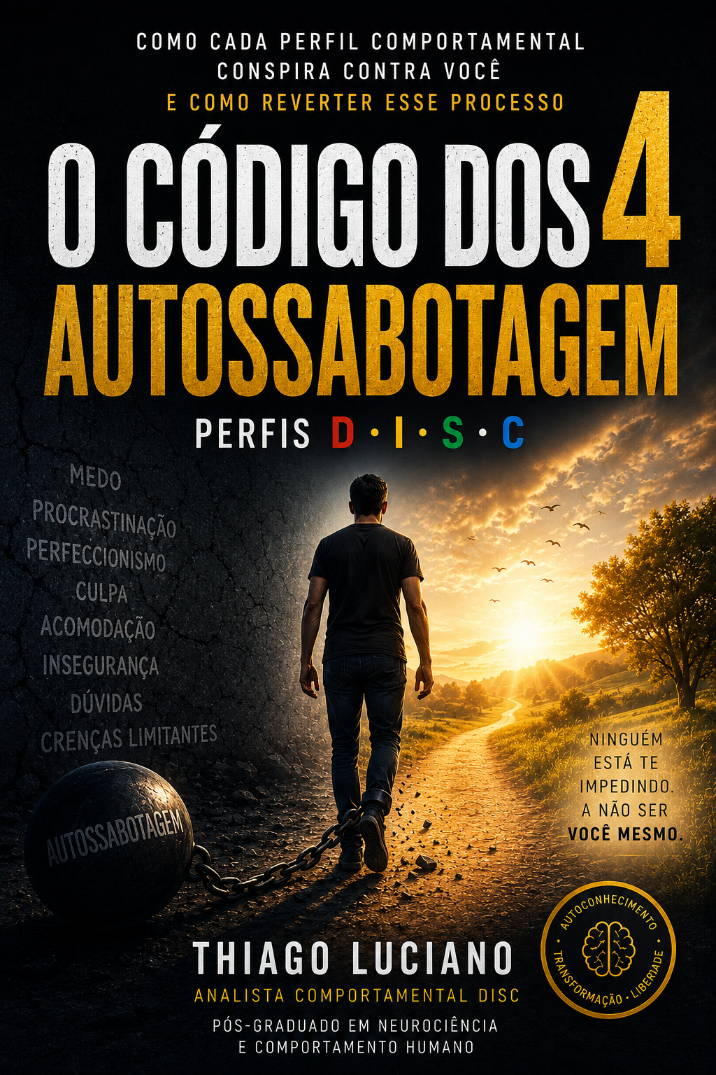 Capa do livro O Código dos 4: Autossabotagem